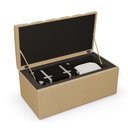 Ver imagem 3 de Calçadeira Recamier Baú Para Cama Box Solteiro Dália 100x50 Cm W01 Linho Bege Escuro - Lyam