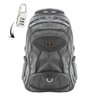 Mochila Mala Rodinhas para Notebook Celular Cadernos Executivo 17" - Preto - N - 4