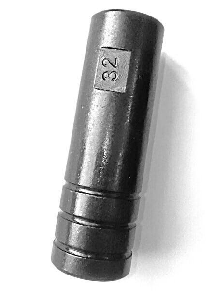 Calibrador para cartuchos de metal calibre 32 - 1