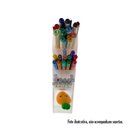 Ver imagem 5 de Kit com 2 Porta Caneta Lápis Clips Pincéis Rack Organizador de Mesa Multiuso Escritório Transparente