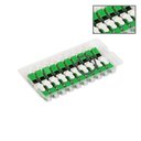 Ver imagem 3 de Conector Fast Sc-Apc para Cabo Drop Cf-5204A-a Clip Trava Verde Seccon C-10