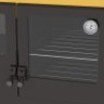 Fogao a Lenha N 1 Le Corbusier Dupla Combustao Amarelo - 6