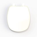 Ver imagem 5 de Assento Sanitário em Polipropileno para Louça Aspen Fast Álamo Soft Close Tupan Branco