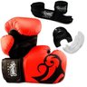 KIT Treino Boxe Spank - Vermelho - 10oz - 1