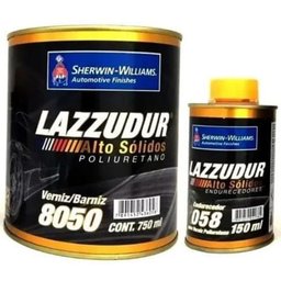 Kit Verniz Pu 8050 com Catalisador Lazzuril - 3