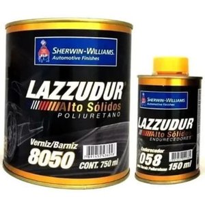 Kit Verniz Pu 8050 com Catalisador Lazzuril
