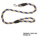 Ver imagem 2 de Guia Corda de Nylon Trançada Cachorro Grande Medio Porte Pets Caminhada Passeio