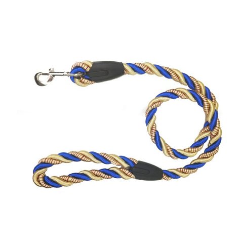 Guia Corda de Nylon Trançada Cachorro Grande Medio Porte Pets Caminhada Passeio