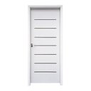 Ver imagem 1 de Kit Porta de Madeira 215x87cm Batente 11cm com Guarnição Cristal Primer Uniportas Abertura Direita B