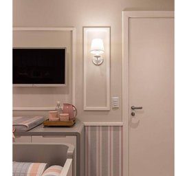 Rodameio Poliestireno 03cm classico Branco 31003 Arquitech - 6