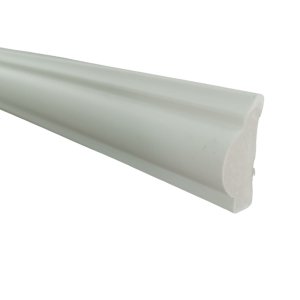 Rodameio de Poliestireno 3cm Classico Branco 31003 Arquitech 2,4 Metros