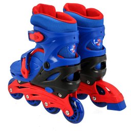 Patins Roller Infantil 4 Rodas + Kit De Proteção Unitoys - 3