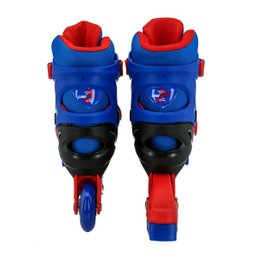 Patins Roller Infantil 4 Rodas + Kit De Proteção Unitoys - 5