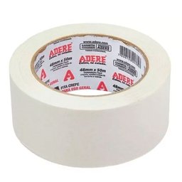 Kit 5 Fitas Crepe Uso Geral 48mm x 50m Adere - 2