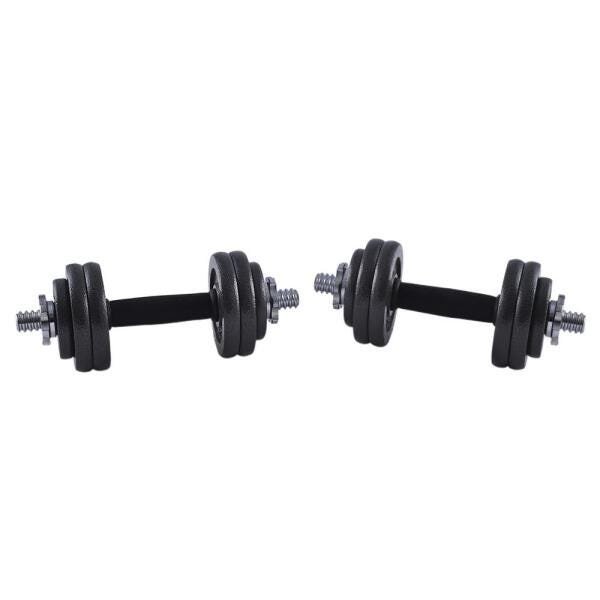 Kit Pares Dumbbell Halteres Ajustável Iron Cast até 15kg - 2