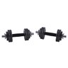 Kit Pares Dumbbell Halteres Ajustável Iron Cast até 15kg - 2