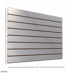 Painel Canaletado Branco Balcãonet Original - 1,37 X 0,91 - 4