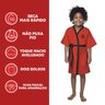 Roupão de Banho Infantil Time Futebol Aveludado Piscina - 2