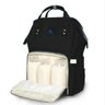Mochila Maternidade Impermeável Bolsa Bebê Multifunção - Preto - 4