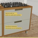 Ver imagem 2 de Balcão para Cozinha 1 Porta 1 Gaveta Imperatriz Nesher Móveis