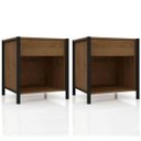 Ver imagem 1 de 2 Mesa de Cabeceira 1 Gaveta Viena Preto Demolição