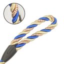 Ver imagem 6 de Guia Corda de Nylon Trançada Cachorro Grande Medio Porte Pets Grossa Corrente Reforçada
