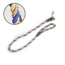 Ver imagem 7 de Guia Corda de Nylon Trançada Cachorro Grande Medio Porte Pets Grossa Corrente Reforçada