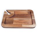 Ver imagem 2 de Prato Pinah-Madeira Teca - ARZ Home Design