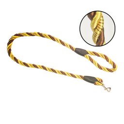 Guia Corda de Nylon Trançada Cachorro Grande Medio Porte Reforçada Passeio Pets Grossa Corrente - 5