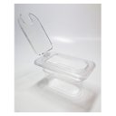 Ver imagem 5 de Conj 6 Cubas em Policarbonato 1/9x100 Ml 900 Ml + 6 Tampas 1/9 com Flip, Dobradiça e Abertura Cambro