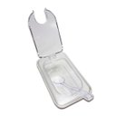 Ver imagem 3 de Conj 6 Cubas em Policarbonato 1/9x100 Ml 900 Ml + 6 Tampas 1/9 com Flip, Dobradiça e Abertura Cambro