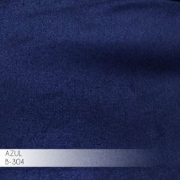 Sofá 3 Lugares Sala de Estar Base de Madeira Euro 2,10M Veludo Azul Marinho - Gran Belo - 3