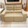 Sofá Lion Veludo Bege Grupo K1 Nordeste S.a - 1