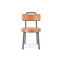 Ver imagem 4 de Kit 4 Cadeiras Escritório Ster Couro Sintetíco Whisky - Vallisa Decor