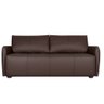 Sofá Decorativo Sala de Estar Lily 2 Lugares 180cm Couro Café - Gran Belo - 1