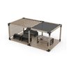 Pérgola Popsteel Club Dupla Solta Slim - 1