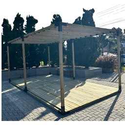 Pérgola Popsteel Club Dupla Solta Slim - 3