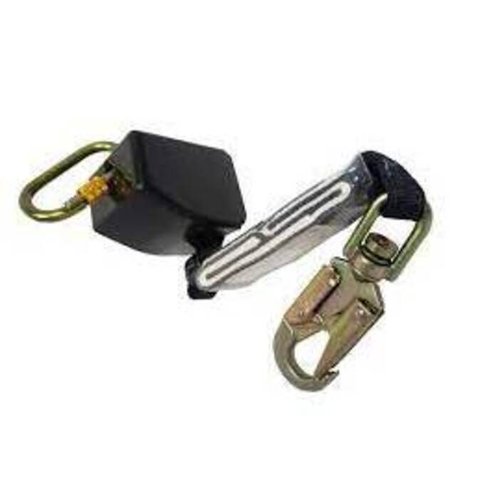 Trava-quedas Retrátil em fita com 2.50 Metros em  Nylon Poliéster com Abs e Mosquetão