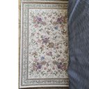 Ver imagem 2 de Tapete Antiderrapante Floral Jasmin 03 Bege 0,60x0,90m