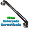 Barra de Apoio Inox Alça Segurança Banheiro para Idoso Deficiente 40cm Reforçada - 2