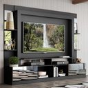 Ver imagem 2 de Estante com Suporte TV 65" e Espelho Oslo Multimóveis V3381