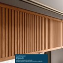 Ver imagem 4 de Cozinha Modulada Proença 6 Peças com Cristaleira e Balcão 120cm Nogueira Touch/nude Prime Tx -