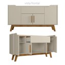 Ver imagem 4 de Buffet Aparador com Gaveta Impressious Off-White Cinamomo