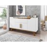 Buffet Aparador com Gaveta Impressious Branco Cinamomo - 6