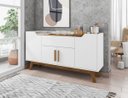 Ver imagem 6 de Buffet Aparador com Gaveta Impressious Branco Cinamomo