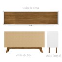 Ver imagem 5 de Buffet Aparador com Gaveta Impressious Branco Cinamomo