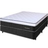 Cama Box Queen Molas Ensacadas Firme de Pillow Espuma D45 158x198x64 Bf Colchões - 1