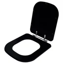 Ver imagem 2 de Assento Sanitário Debba Onix (Preto Fosco) para vaso Roca