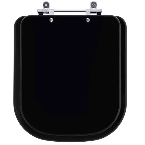 Assento Sanitário Gap Onix (Preto Fosco) para vaso Roca