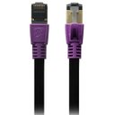 Ver imagem 1 de Cabo de Rede CAT8 PATCH CORD FTP 2000 MHZ / 40 GBPS 3M Roxo 5+